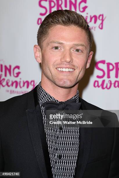 Spencer Liff attends the Broadway Opening Night Performance of 'Spring Awakening' at the Brooks Atkinson Theatre on September 27, 2015 in New York...