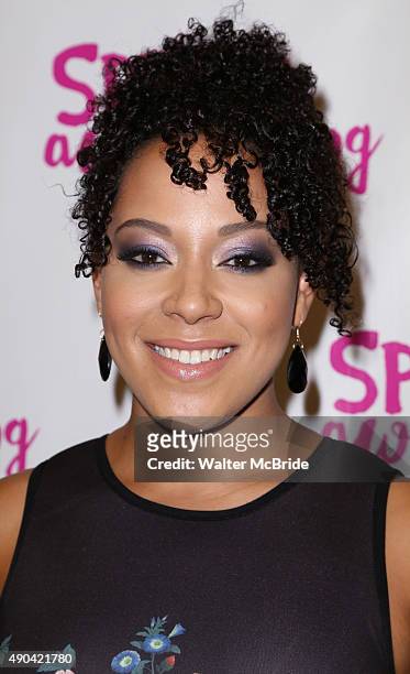 Lilli Cooper attends the Broadway Opening Night Performance of 'Spring Awakening' at the Brooks Atkinson Theatre on September 27, 2015 in New York...