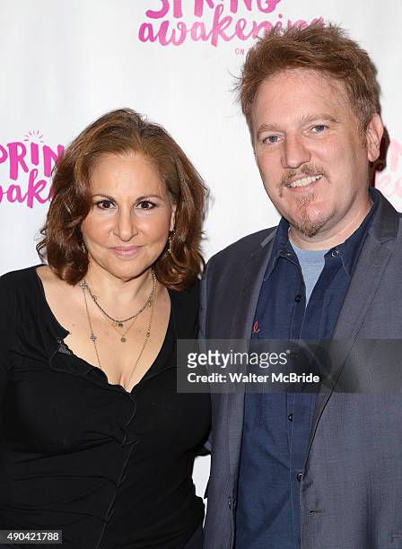 Kathy Najimy and Dan Finnerty attend the Broadway Opening Night Performance of 'Spring Awakening' at the Brooks Atkinson Theatre on September 27,...