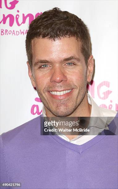 Perez Hilton attends the Broadway Opening Night Performance of 'Spring Awakening' at the Brooks Atkinson Theatre on September 27, 2015 in New York...