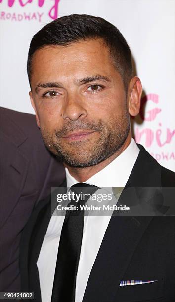 Mark Consuelos attends the Broadway Opening Night Performance of 'Spring Awakening' at the Brooks Atkinson Theatre on September 27, 2015 in New York...