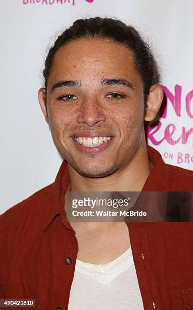 Anthony Ramos attends the Broadway Opening Night Performance of 'Spring Awakening' at the Brooks Atkinson Theatre on September 27, 2015 in New York...