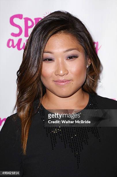 Kimiko Glenn attends the Broadway Opening Night Performance of 'Spring Awakening' at the Brooks Atkinson Theatre on September 27, 2015 in New York...