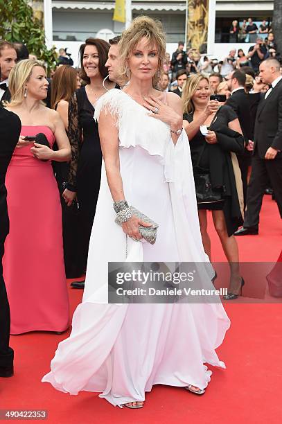 Dalila Di Lazzaro attends the Opening Ceremony and the "Grace of Monaco" premiere during the 67th Annual Cannes Film Festival on May 14, 2014 in...