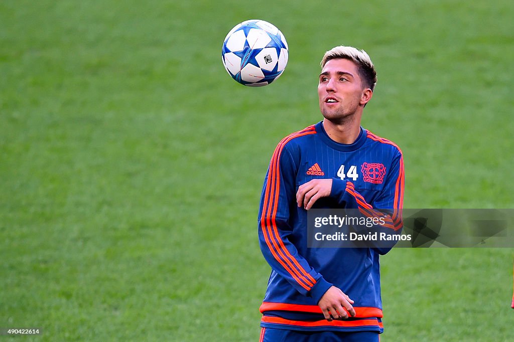 Bayer 04 Leverkusen Training and Press Conference