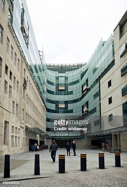 broadcasting house - the new building in langham place - bbc building stock pictures, royalty-free photos & images