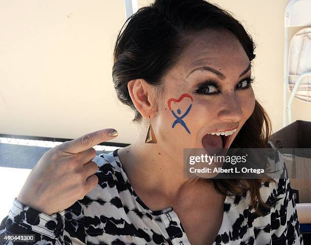 Actress Mary Christina Brown participates in GLA ALA's 8th Annual Justice Jog to benefit Casa LA on September 27, 2015 in Century City, California.