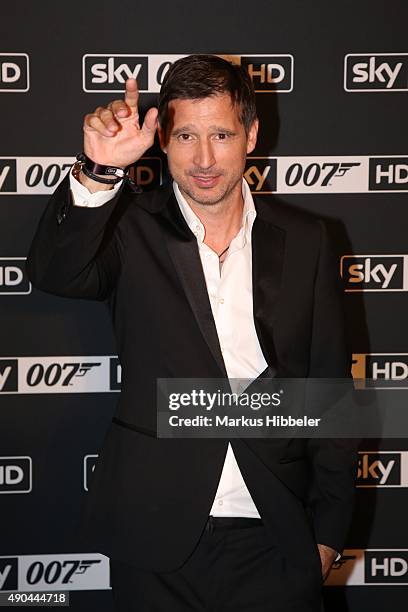 Andreas Tuerck attends the SKY 007 HD event at Hotel Atlantic on September 28, 2015 in Hamburg, Germany.
