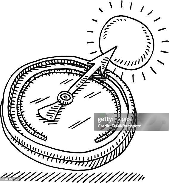 barometer gauge so positive zeichnung - barometer stock-grafiken, -clipart, -cartoons und -symbole