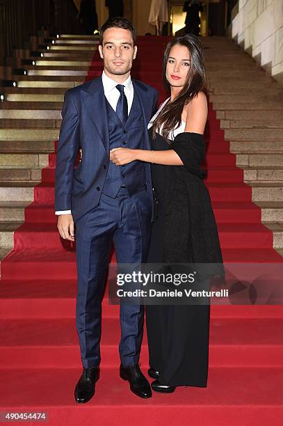 Giacomo Bonaventura attends Vogue China 10th Anniversary at Palazzo Reale on September 28, 2015 in Milan, Italy.