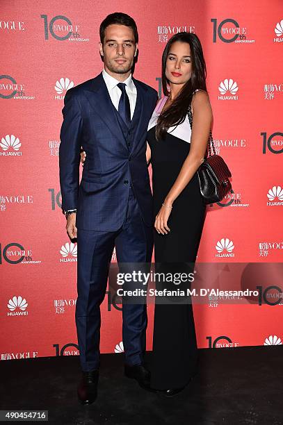 Giacomo Bonaventura attends Vogue China 10th Anniversary at Palazzo Reale on September 28, 2015 in Milan, Italy.