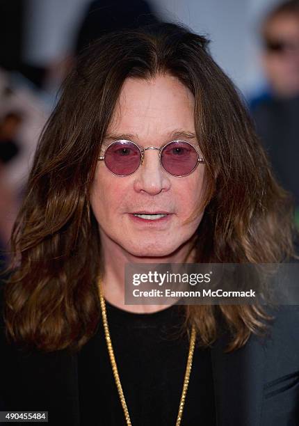 Ozzy Osbourne attends the Pride of Britain awards at The Grosvenor House Hotel on September 28, 2015 in London, England.