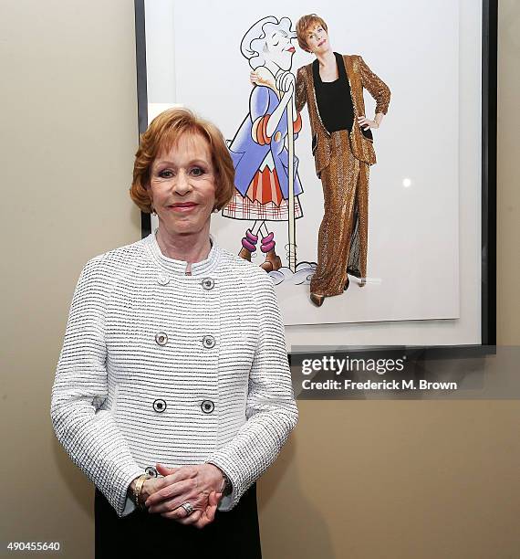 Actress Carol Burnett attends Carol Burnett Dedication Ceremony at CBS Studios on September 28, 2015 in Los Angeles, California.