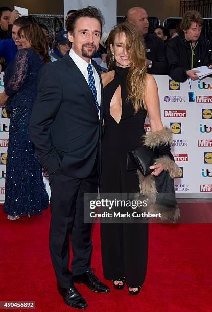 Richard Hammond and Mindy Hammond attend the Pride of Britain awards at The Grosvenor House Hotel on September 28, 2015 in London, England.