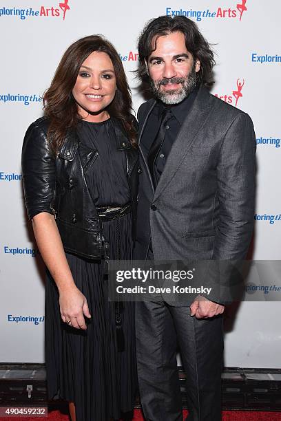 Rachael Ray and John Cusimano attend the 9th Annual Exploring The Arts Gala founded by Tony Bennett and his wife Susan Benedetto at Cipriani 42nd...