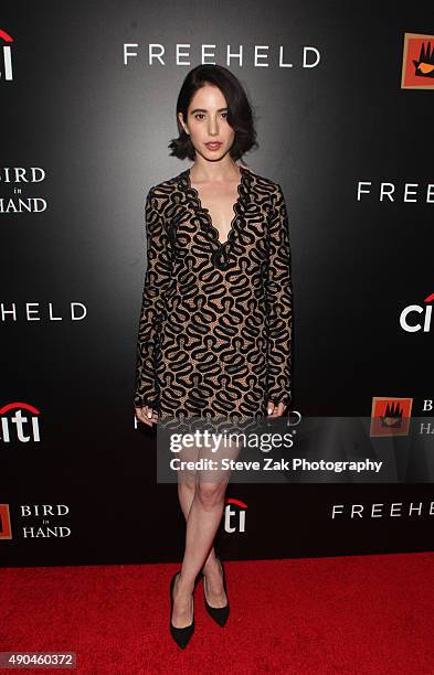 Jeannine Kaspar attends "Freeheld" New York Premiere at Museum of Modern Art on September 28, 2015 in New York City.