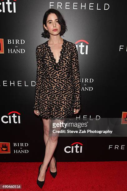 Jeannine Kaspar attends "Freeheld" New York Premiere at Museum of Modern Art on September 28, 2015 in New York City.