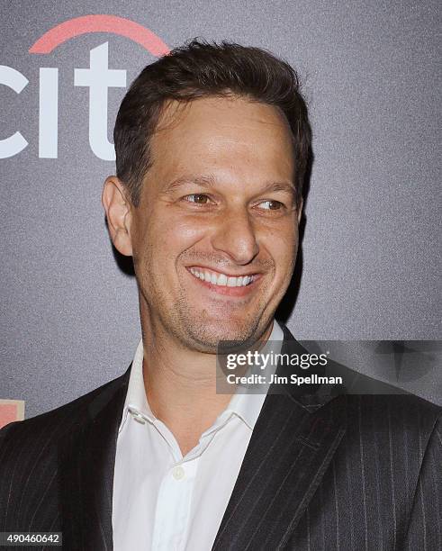 Actor Josh Charles attends the "Freeheld" New York premiere at Museum of Modern Art on September 28, 2015 in New York City.