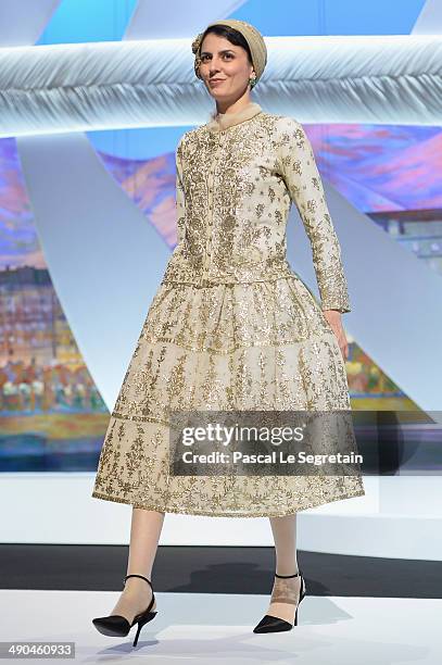 Jury member Leila Hatami attends the Opening ceremony during the 67th Annual Cannes Film Festival on May 14, 2014 in Cannes, France.