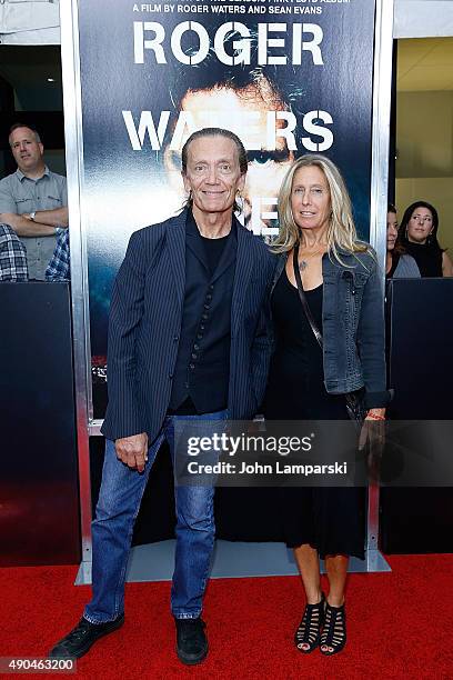 Smith and Taylor Barton Smith attend "Roger Waters The Wall" New York Premiere at Ziegfeld Theater on September 28, 2015 in New York City.