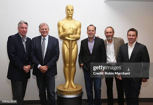 Composer Alan Silvestri, director Robert Zemeckis, producer Jack Rapke, producer Steve Starkey and Visual Effects Supervisor Kevin Baillie attend The...