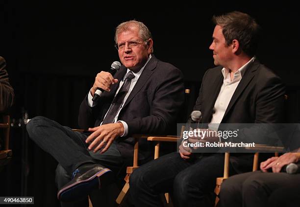 Director Robert Zemeckis and Visual Effects Supervisor Kevin Baillie attends The Academy Of Motion Picture Arts And Sciences Hosts An Official...