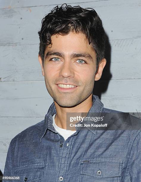 Actor Adrian Grenier arrives at go90 Sneak Peek at Wallis Annenberg Center for the Performing Arts on September 24, 2015 in Beverly Hills, California.
