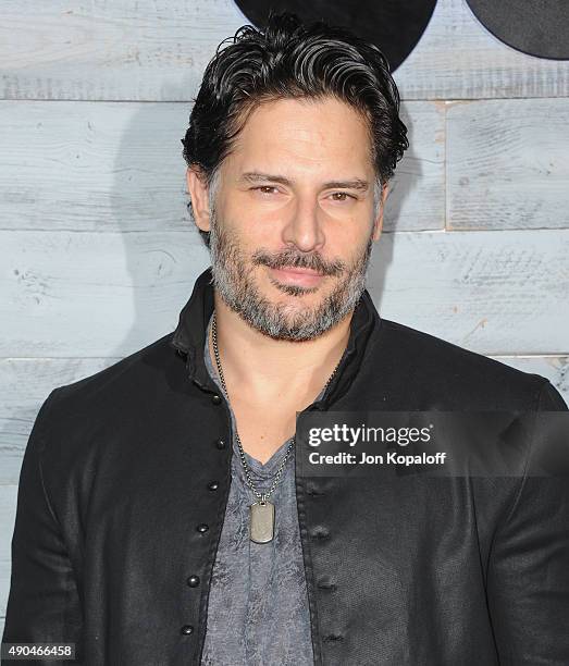 Actor Joe Manganiello arrives at go90 Sneak Peek at Wallis Annenberg Center for the Performing Arts on September 24, 2015 in Beverly Hills,...