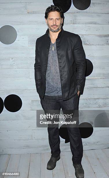 Actor Joe Manganiello arrives at go90 Sneak Peek at Wallis Annenberg Center for the Performing Arts on September 24, 2015 in Beverly Hills,...