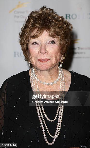 Shirley MacLaine attends the Career Transition for Dancers 30th Anniversary Pearl Jubilee reception honoring Shirley MacLaine at the Hilton Hotel on...