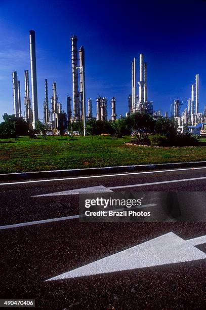 Petrochemical industry in Brazil, Brasken, a group of the Odebrecht Corporation, Polo Industrial de Camaçari . Camaçari city, Bahia State.