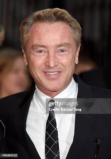 Michael Flatley attends the Pride of Britain awards at The Grosvenor House Hotel on September 28, 2015 in London, England.