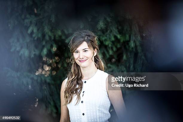 Actress Alice Pol is photographed for Gala on August 31, 2015 in Angouleme, France.