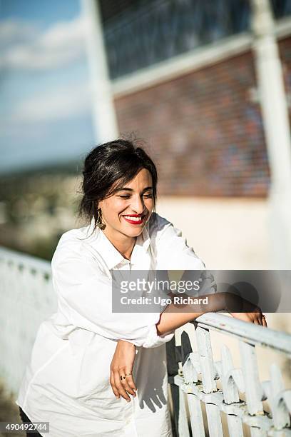 Singer Camelia Jordana is photographed for Gala on August 31, 2015 in Angouleme, France.