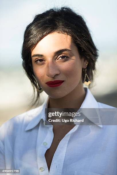 Singer Camelia Jordana is photographed for Gala on August 31, 2015 in Angouleme, France.