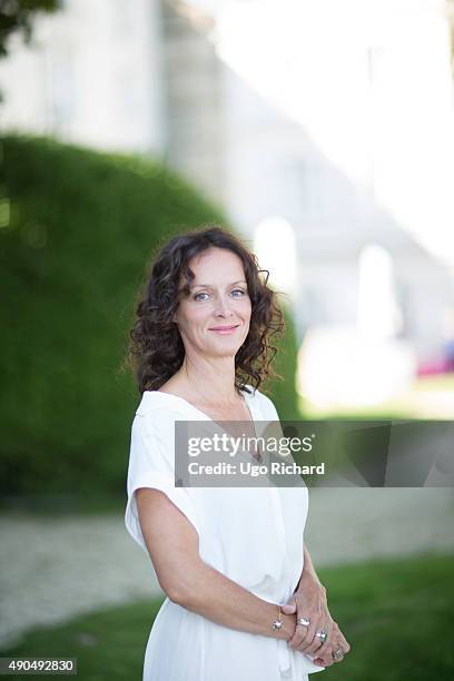 Claire Perron is photographed for Gala on August 31, 2015 in Angouleme, France.