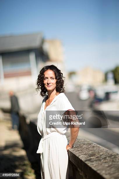 Claire Perron is photographed for Gala on August 31, 2015 in Angouleme, France.