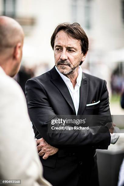 Actor Jean-Hugues Anglade is photographed for Gala on August 31, 2015 in Angouleme, France.