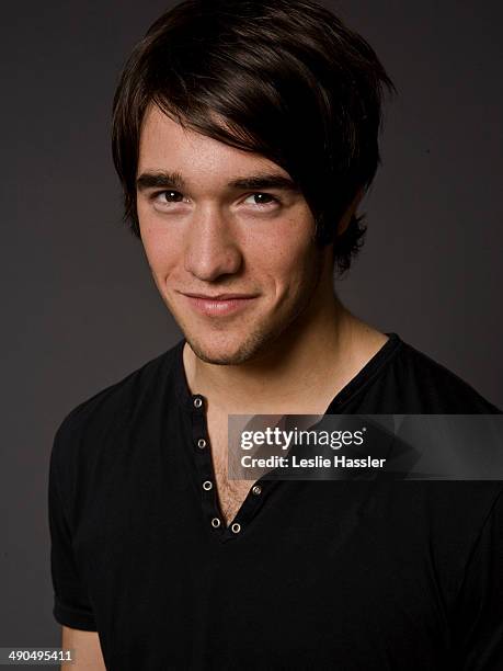 Actor Joshua Bowman is photographed for Self Assignment in August 2012 in New York City.