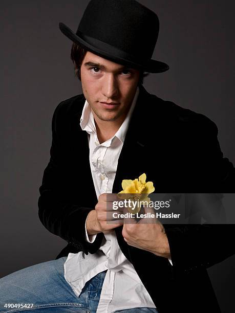 Actor Joshua Bowman is photographed for Self Assignment in August 2012 in New York City.