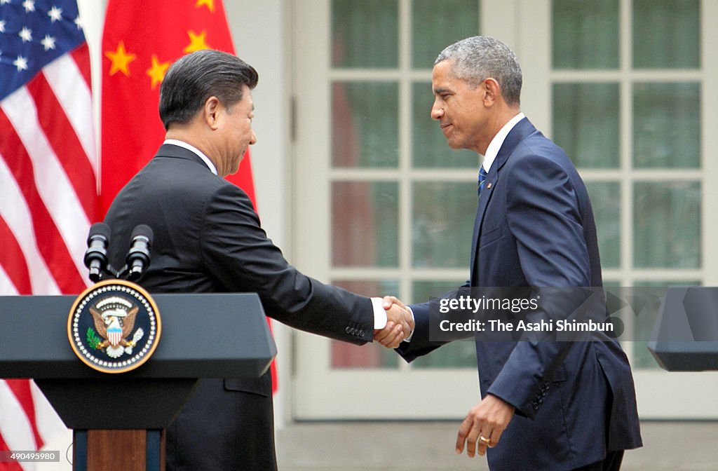 President Obama Hosts Chinese President Xi Jinping For State Visit