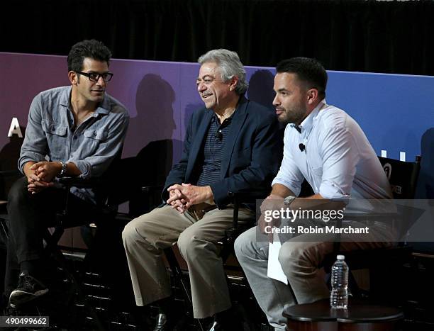 Chef and Owner of Lupulo and ALDEA George Mendes, James Beard Award-Winning Journalist of GQ Alan Richman, and CEO Tasting Table Geoff Bartakovics...