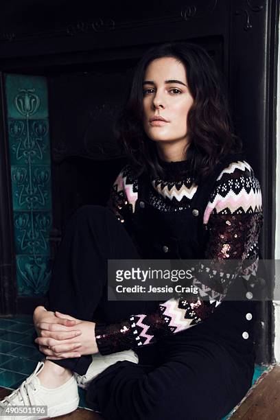 Actor Phoebe Fox is photographed for Flaunt magazine on June 22, 2015 in London, England.