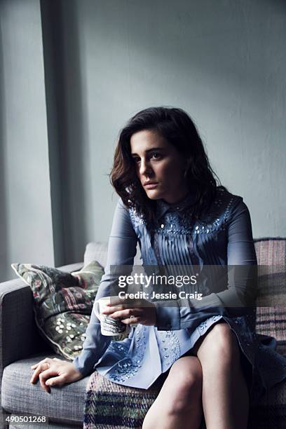 Actor Phoebe Fox is photographed for Flaunt magazine on June 22, 2015 in London, England.