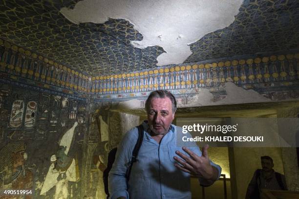Nicholas Reeves Egyptologist Nicholas Reeves Photos and Premium High Res Pictures ...