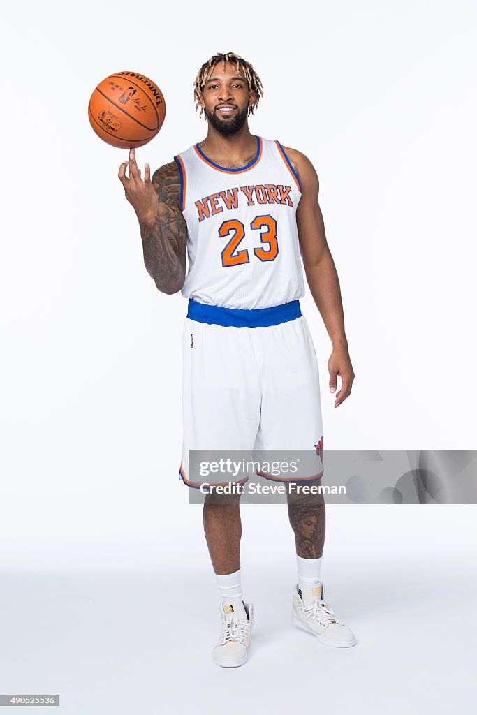 New York Knicks Media Day 2015