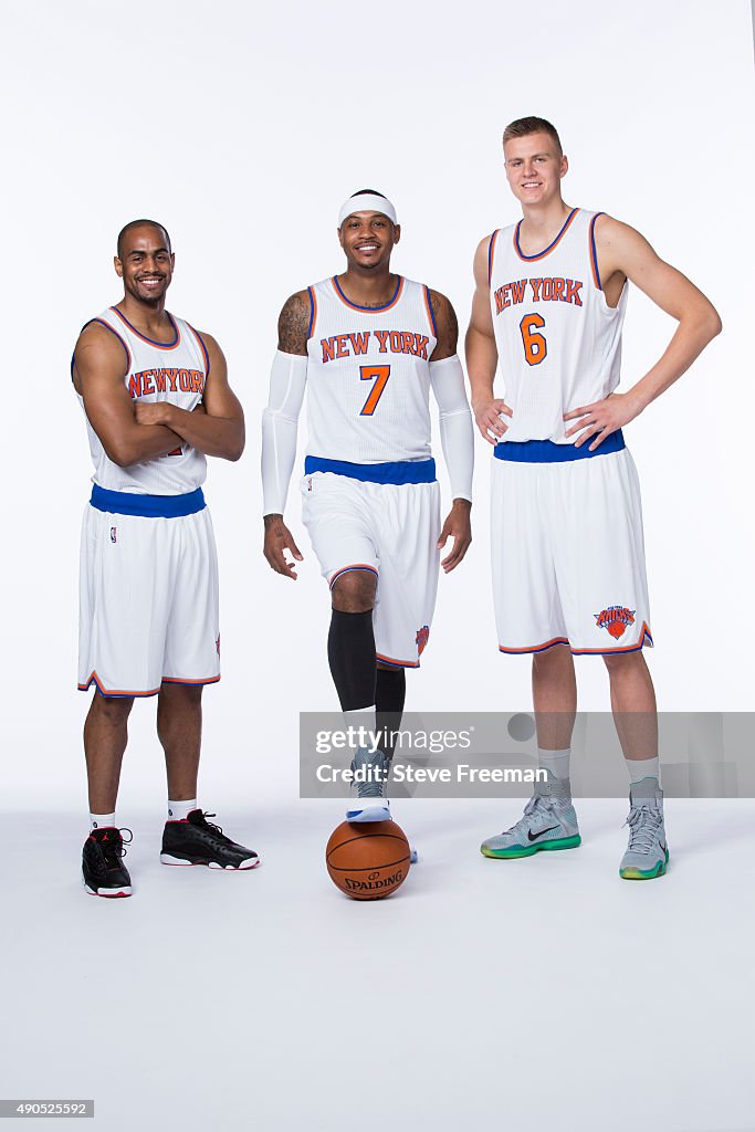 New York Knicks Media Day 2015