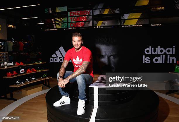 Global icon and footballing legend David Beckham today opened the new adidas HomeCourt concept store in the Mall of Emirates, Dubai to the delight of...