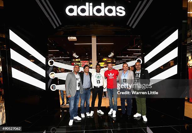 Global icon and footballing legend David Beckham today opened the new adidas HomeCourt concept store in the Mall of Emirates, Dubai to the delight of...