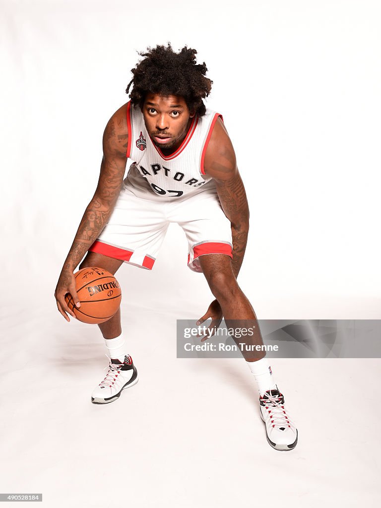 Toronto Raptors Media Day Head Shots 2015